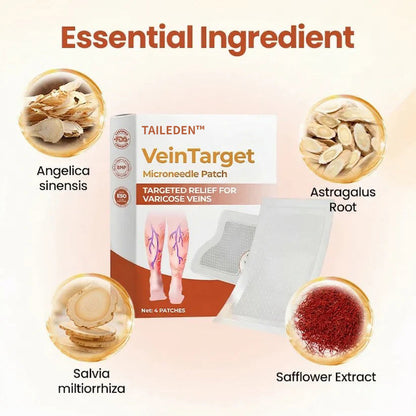 US🧑‍⚕️TAILEDEN®VeinTarget Microneedle Patch⚡Instant Relief, Long-Term Results